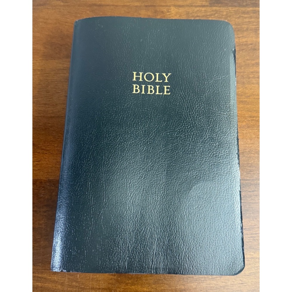 Thomas Nelson KJV Holy Bible Red Letter Edition Black Imitation Leather 2003‎